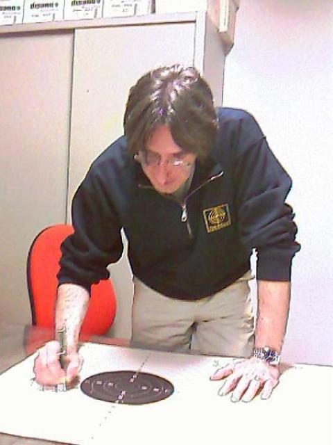 mentre Fabrizio lavora